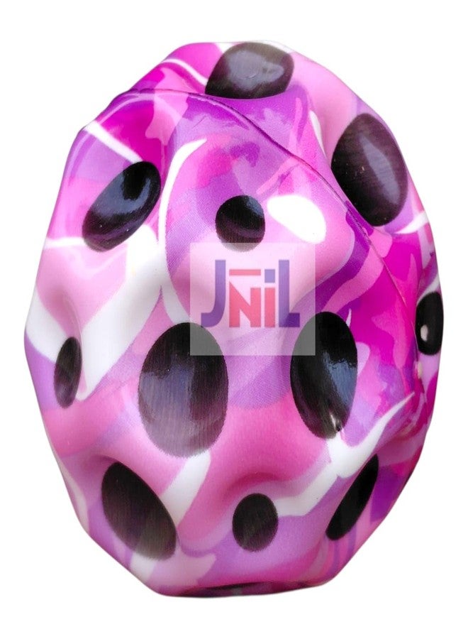 JNiL Super High Bouncing Ball, Moon and Space Balls for Kids and Adults, Improve Hand-Eye Coordination, Easy to Grip (Purple) - Image 4
